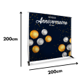 Photocall 200x200cm