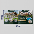 Plaquettes commerciales 2 volets (30x15cm ouvert - 15x15cm fermé)