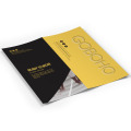Plaquettes commerciales vernis sélectif (20x21cm ouvert - 10x21cm fermé)
