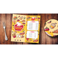 Plaquettes commerciales vernis sélectif (20x21cm ouvert - 10x21cm fermé)