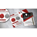Plaquettes commerciales vernis sélectif (A5 ouvert - A6 fermé)