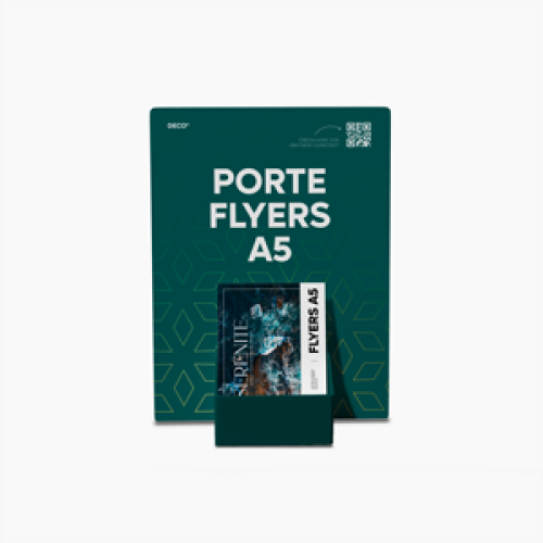 Porte flyers personnalisé A5