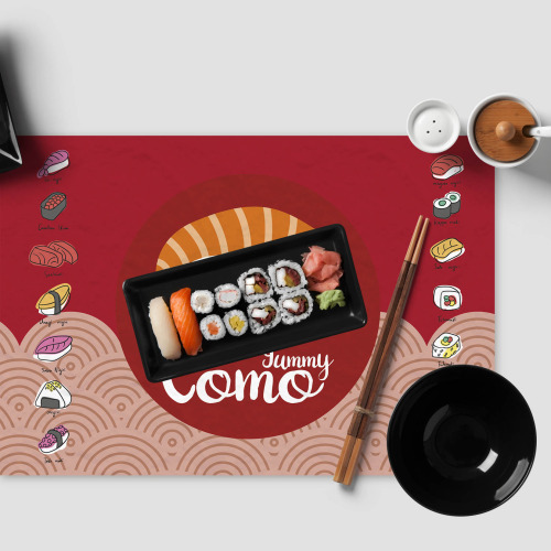 Sets de table publicitaires