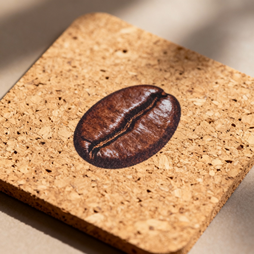 Sous verre en liège personnalisé