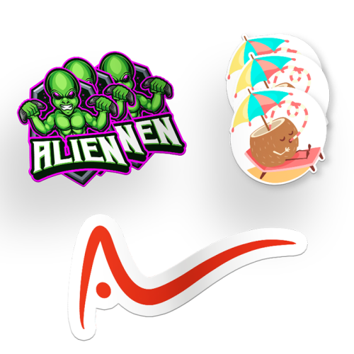 Stickers publicitaires