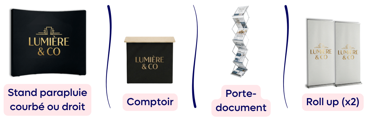 Composition pack salon luxe