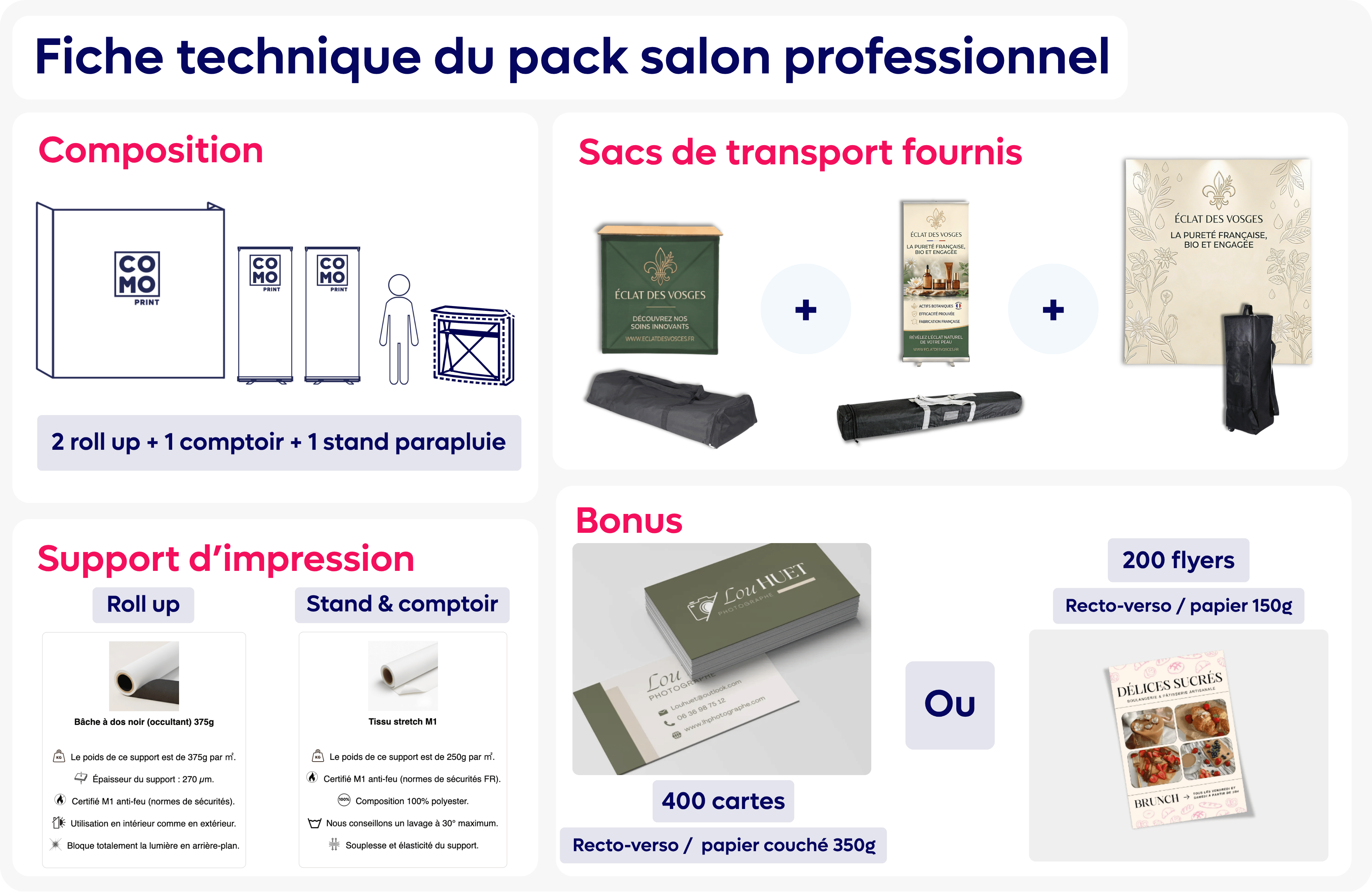 Pack salon professionnel
