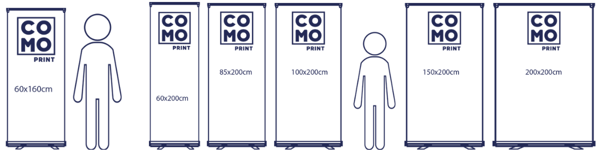 Formats roll up gamme complète