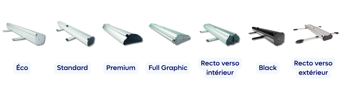 Bases roll up gamme complète