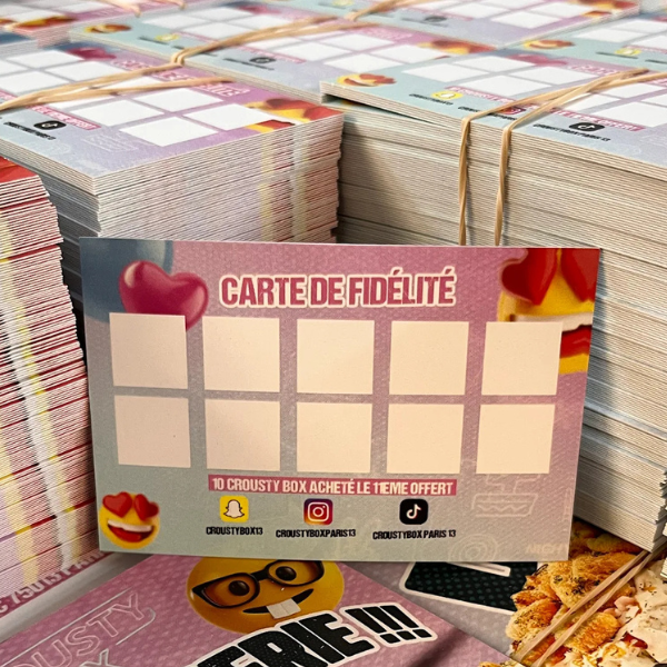 Cartes de fidélité