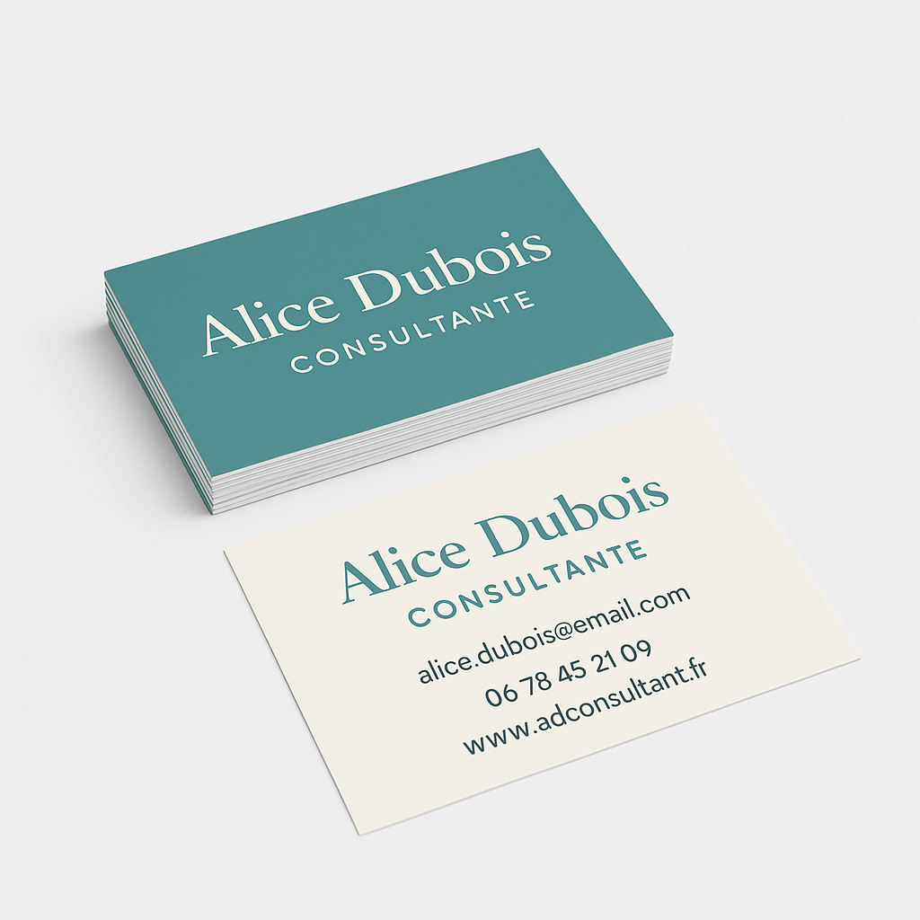 Cartes de visite x100