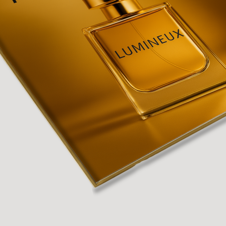 Dibond miroir or