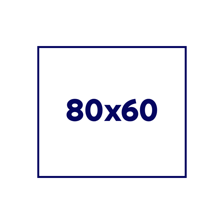 80x60cm