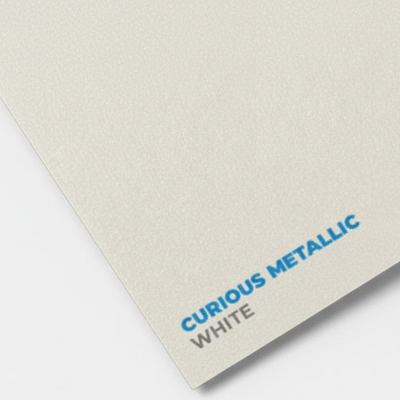 Curious Metallic white