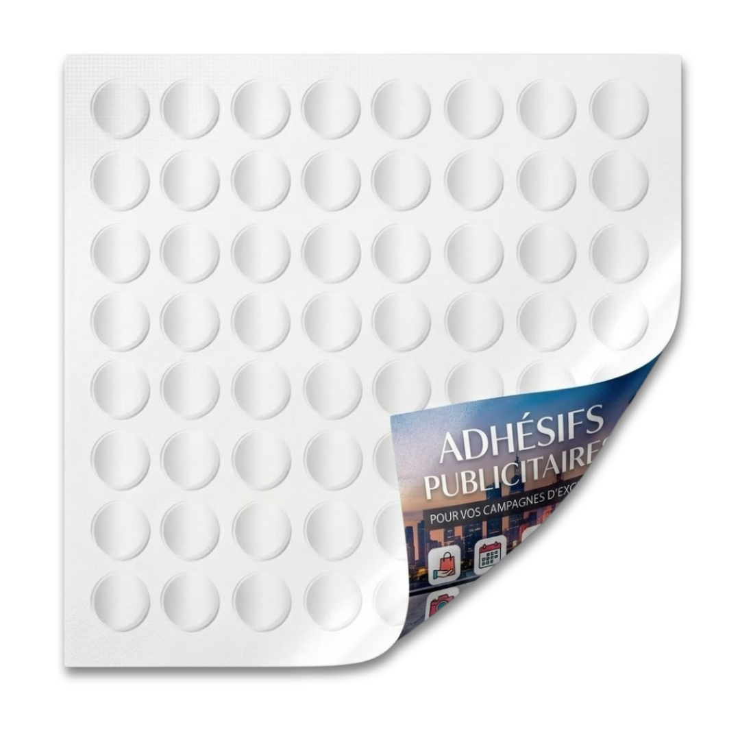 Adhésif Repositionnable aasy dot transparent