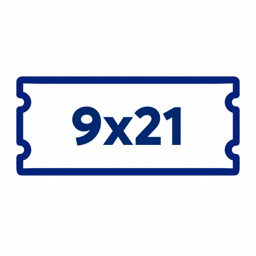 9x21cm