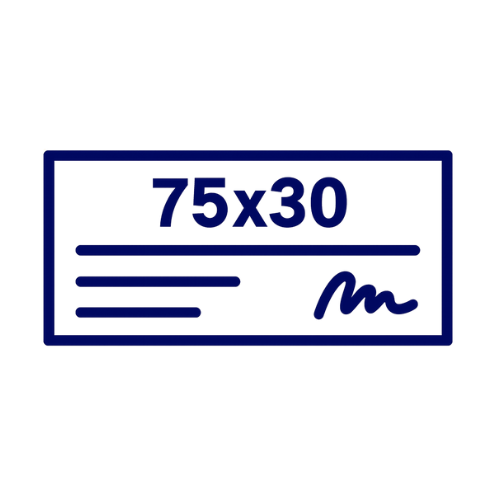 75x30cm