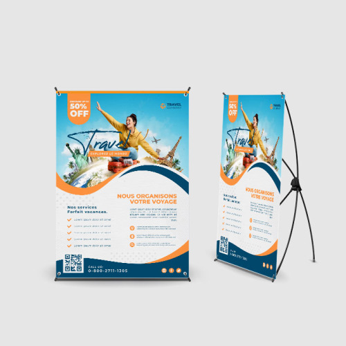 XBanner A3 de Comptoir